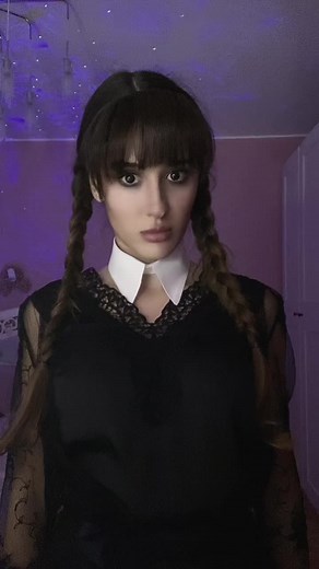 Jenna Ortega Wednesday Addams Try Not to Cum Challenge