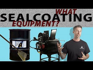 Learn What Sealcoating Equipment and Supplies You Need To Protect Asphalt