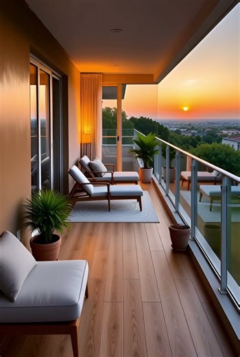Luxury Balcony Decor Concept – Elegant Outdoor Space for 2025