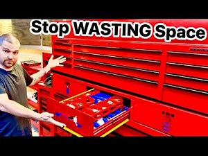 STOP Wasting Space on Harbor Freight Double Drawer Mod (I Built a Better One)