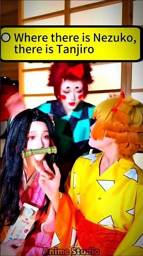 Zenitsu & Nezuko 🤡🌚#shortvideo #viralshort #demonslayer #knyedit #kimetsunoyaiba #kny