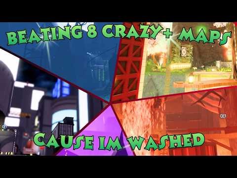 Beating 8 Crazy+ Maps in FE2 to get back in my prime || ROBLOX