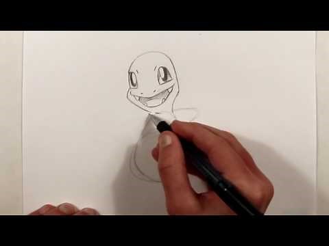 Pokemon Drawing Tutorial - How to Draw CHARMANDER!
