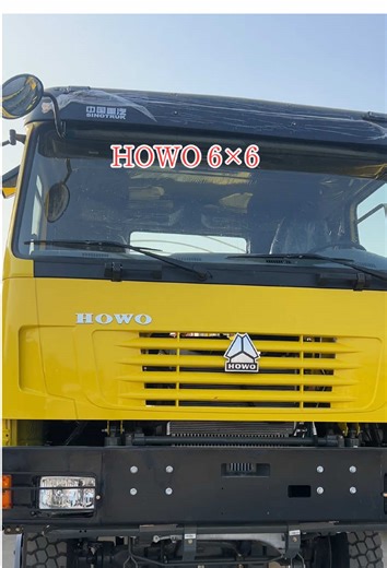 HOWO 6×6 Truck: 380 Horsepower for Africa