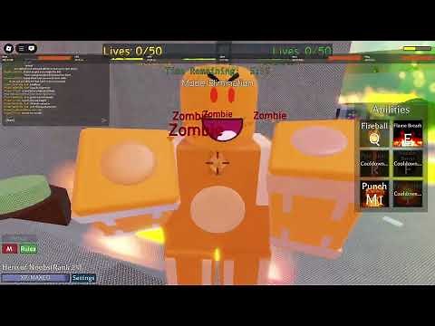 Pyro Addict Gameplay - Noobs Vs Zombies Realish Reborn