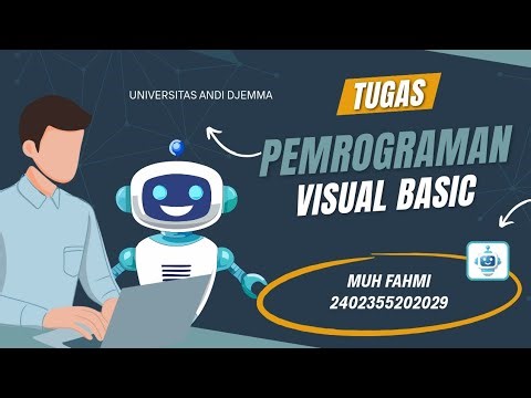 Tugas UTS Pemrograman Visual Basic Muh Fahmi 2402355202029