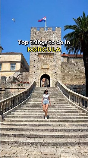 Top things to do in Korcula, Croatia #croatia #korcula #travel #hrvatska