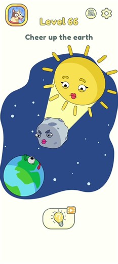 dop 2 (delete one part) level - 66 cheer up the earth (walkthrough + solution) #shorts