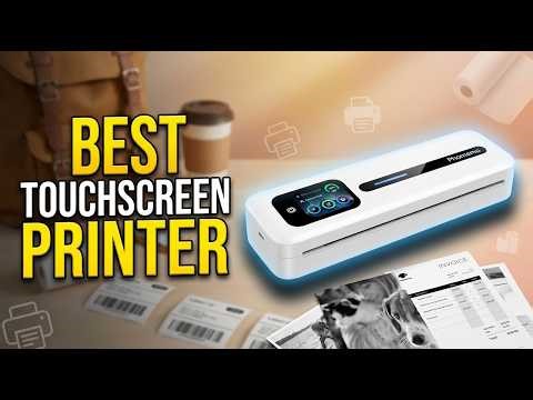 Best Portable Printer with Touchscreen 2026: Top 4 Picks for On-the-Go Printing