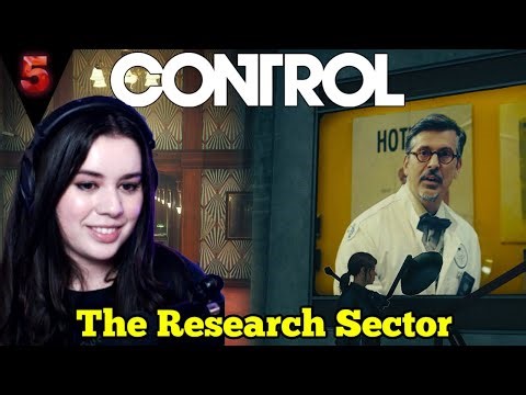 The Research Sector | Control Playthrough Part 5 |