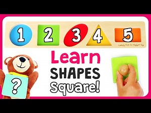 Best Learning Videos for Toddlers Learn Shapes | Learn to Talk for 2 year olds, 3 year olds, baby