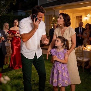 She smirked and said, ‘This party isn’t for cheap kids like yours.’ My husband looked at our daughter—then made a call, stood up, and said something no one forgot. The backyard looked like something out of a luxury magazine. Twinkling fairy lights draped from manicured hedges, soft jazz played in the background, and servers in black vests passed around champagne and shrimp skewers. It was my sister’s birthday—Sabrina’s 40th—and she made sure every detail screamed exclusivity. We had hesitated to