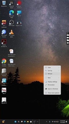 Desktop Screen Rotate (Landscape to Portrait) করার নিয়ম | Windows Tutorial