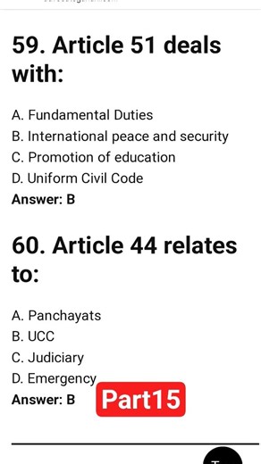 Top100 MCQ ON CONSTITUTION