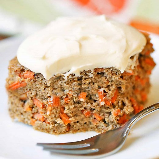 Easy One-Layer Keto Carrot Cake - Healthy Recipes Blog