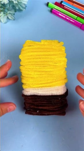 SpongeBOB from a REAL SPONGE?! 🧽✨ #fun #DIY