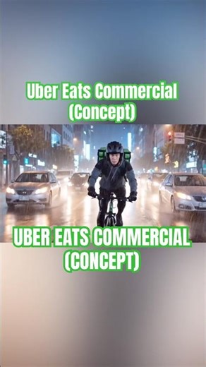 Through anything. For you. @Uber @UberEats #uber #ubereats #funnyvideo #commercial #fyp
