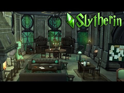 Hogwarts Pt. 3 - Slytherin || Sims 4 Stop Motion || NoCC