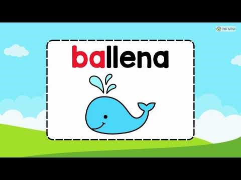 Syllables with B for Children: Learn to Read with Ba, Be, Bi, Bo, Bu | Syllables for Kindergarten...