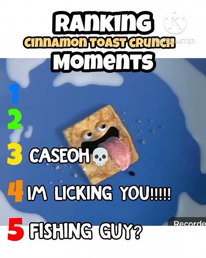 Ranking cinnamon toast crunch moments #cinnamon #3d