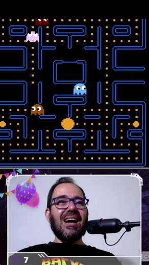 🤣 I don't know what's worse 🤣 Being clumsy or having luck - Pac-Man arcade #shorts #clips #retrog...