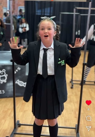 Sneak Peek of Matilda Jr. at Blackburn Empire Theatre