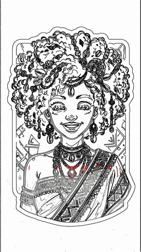 Draw a Radiant Golden Woman! Easy Step-by-Step Tutorial