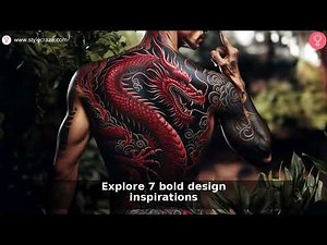 7 Red Dragon Tattoo Designs & Meanings You’ll Love