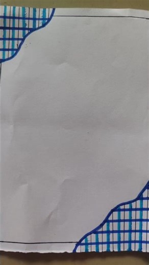DIY paper borders