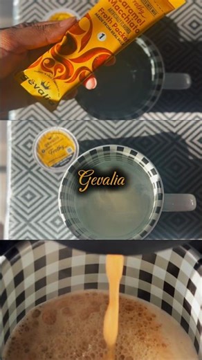 Gevalia Frothy Caramel Macchiato ☕✨ #caramelcoffee