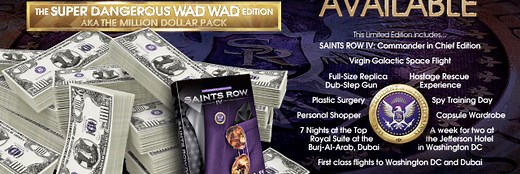Do not buy the $1,000,000 Saints Row IV bundle