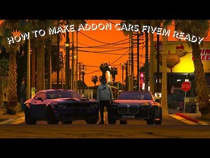How To Add Add-On Cars To FiveM (Step by step tutorial)