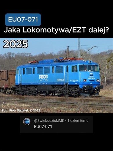 Historia lokomotywy EU07-071 Tabor Rail