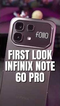Infinix NOTE 60 Pro baru! Active Matrix Display, Instant Touch Transfer, Snapdragon 7s Gen 4!
