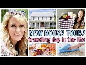 NEW GEORGIA HOUSE TOUR?! TRAVELING MORNING ROUTINE / TRADER JOE'S HAUL / GIFT BASKET / COOK + CLEAN