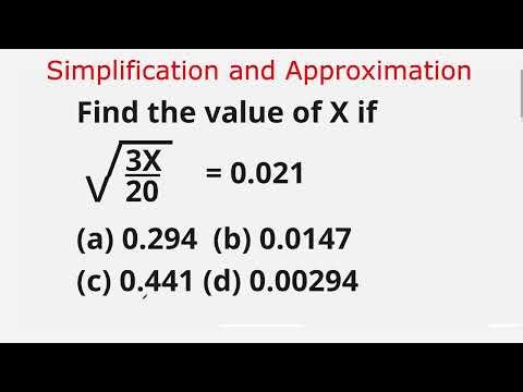 Simplification and Approximation | Question 16