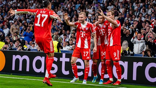 UEFA Champions League: Quarterfinal - Real Madrid 1, Bayern Munich 2