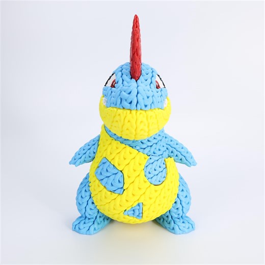 Croconaw Pokemon - 3D Printed - Decorative Figurine and Unique Gift - Etsy Canada