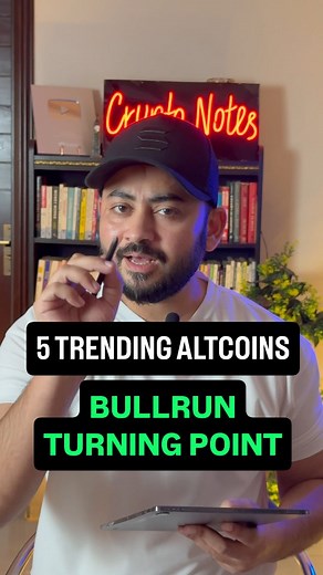 Top 5 Trending Crypto Coins - Crypto Bull Run turning point - Investing Now or Never - No one is talking about this Crypto, Trending , Bull Run , Altcoins, cryptocurrency, crypto trading, bitcoin news ' CBDC Notes, day trading, crypto Signals, crypto reels, stocks to watch, crypto Market, bitcoin, Ethereum, Solana, doge #crypto #cbdc #bitcoin #altcoins #cryptotrading #cryptocurrency #ethereum #cryptonotes #solana #stockstobuy #bullrun #cryptoinvesting #bullrun Disclaimer, Cryptocurrency Market i