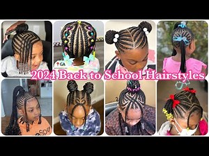 "Fresh Styles for a New School Year: 2024 Back-to-School Hairstyle Inspiration"