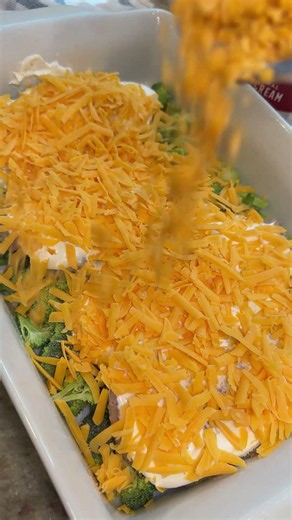 Broccoli Cheez It Chicken #shorts