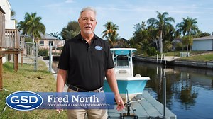 Gulf Stream Docks Drive On Boat Lift Installation