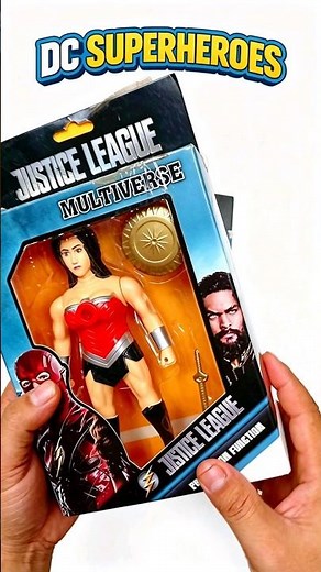 Wonder Woman — DC Justice League Toy Unboxing! ⚔️✨