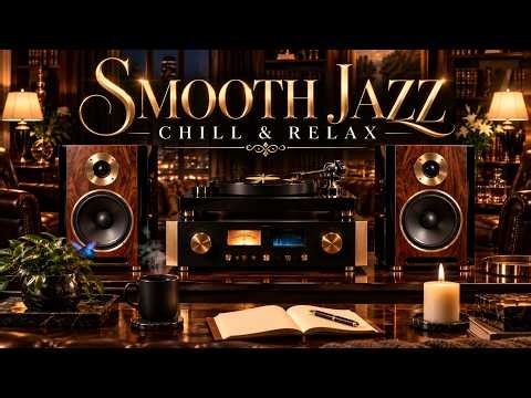 Smooth Jazz & Soul R&B Instrumental – Vinyl Grooves & Coffee for a Peaceful Mind