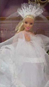 BARBIE Wedding Dress 👰🏻🤵🏻😲 #shorts