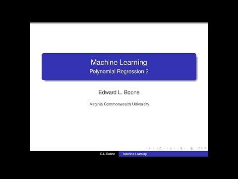 Machine Learning - Polynomial Regression 2