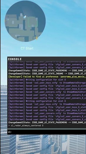 Dynamic Radar Settings in CS2