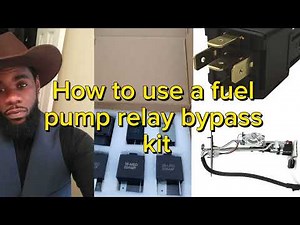 how to use a Fuel pump relay bypass kit #automotive #relay #bypass