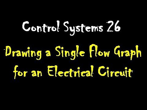 Control Systems 26: How Drawing a Signal Flow Graph of an Electrical Circuit ?