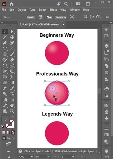 Illustrator Design Tutorial with 3D Light Effect | #adobe #tutorial #illustrator